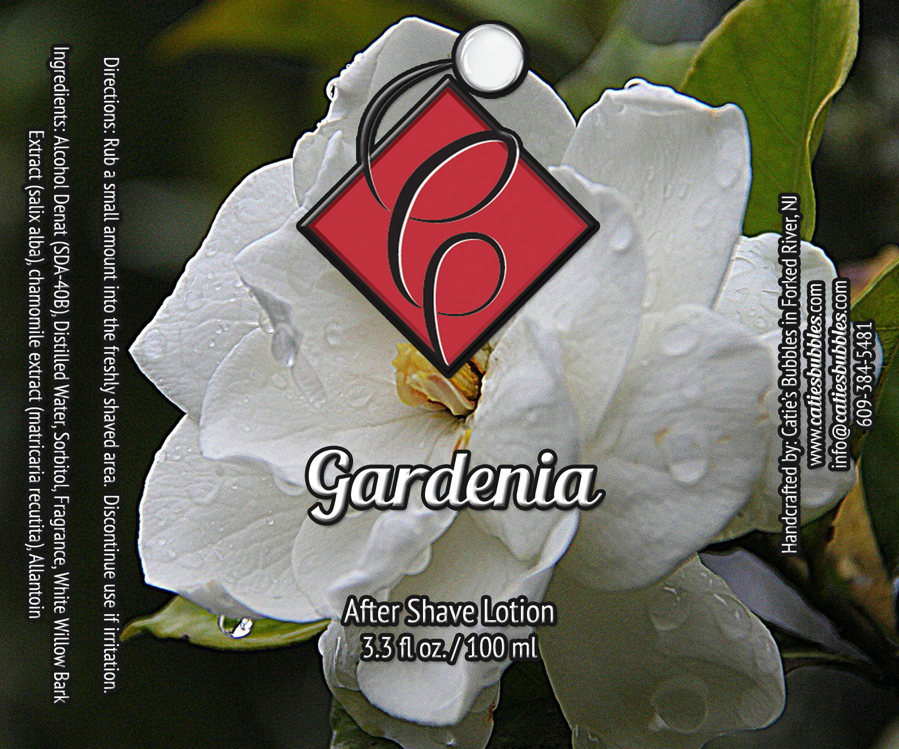 Gardenia After Shave Lotion Gardenia After Shave Lotion